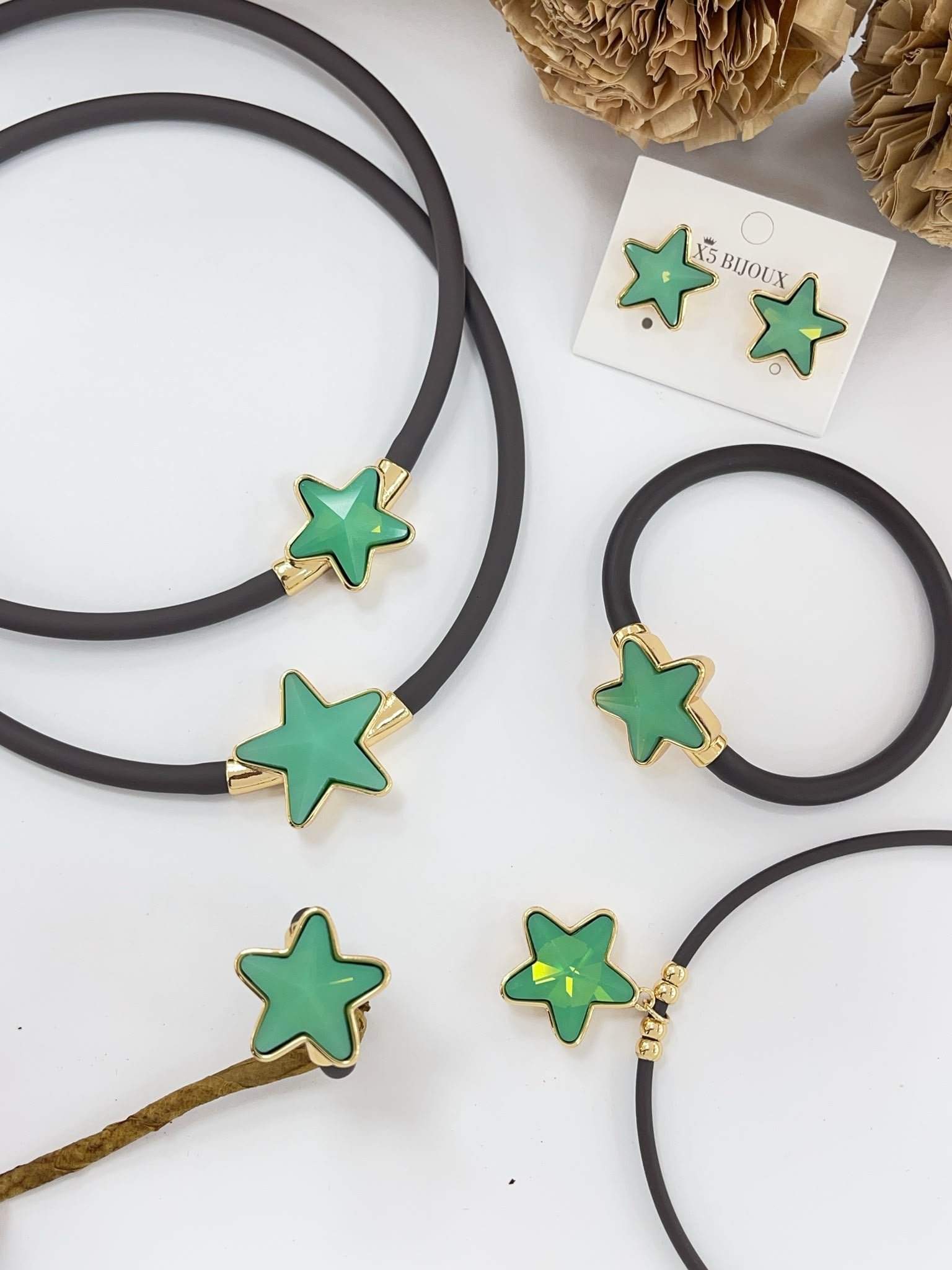 Set Caucho Estrella