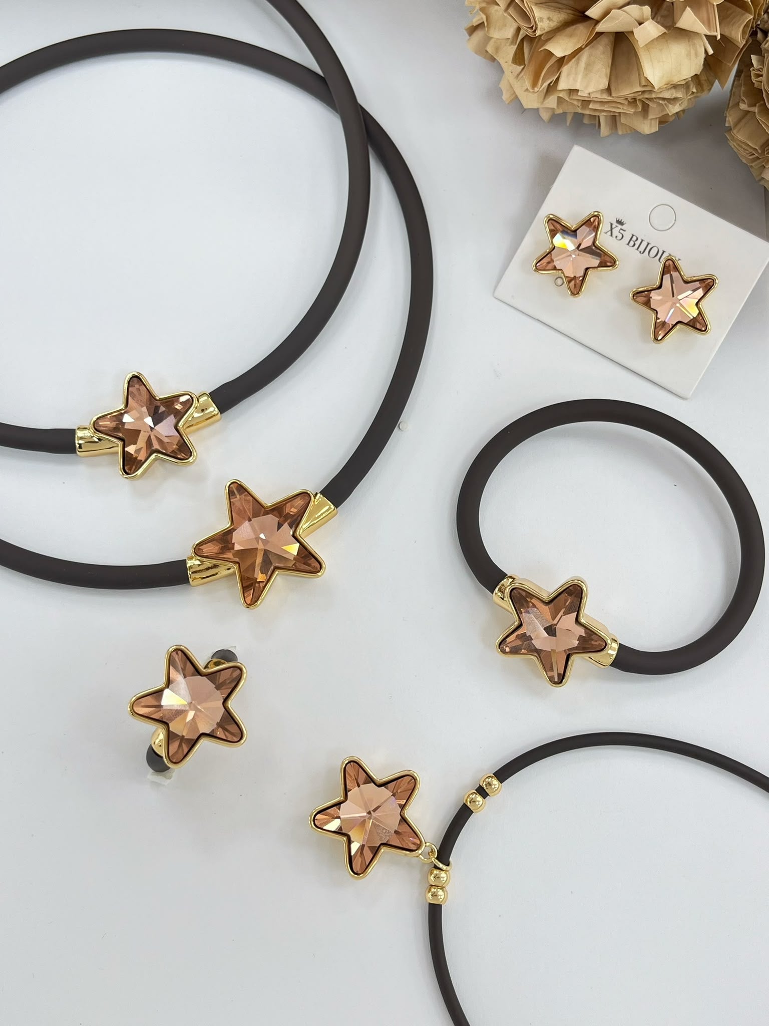 Set Caucho Estrella