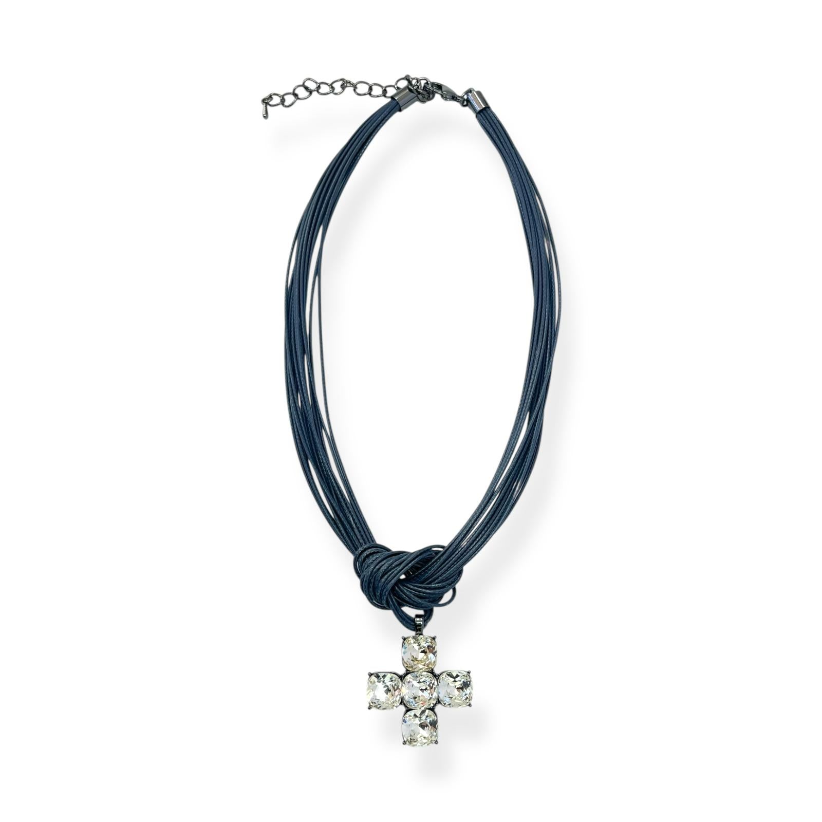 CO22139 Collar Cruz Coleción Divina